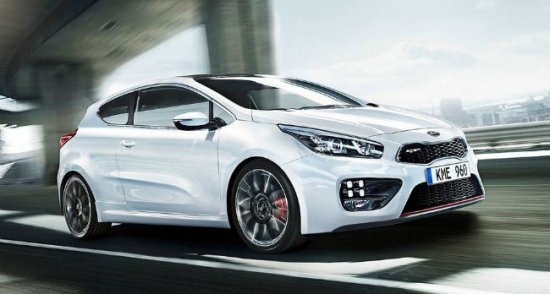 Ценовая табличка на новый Kia Pro Cee\’d