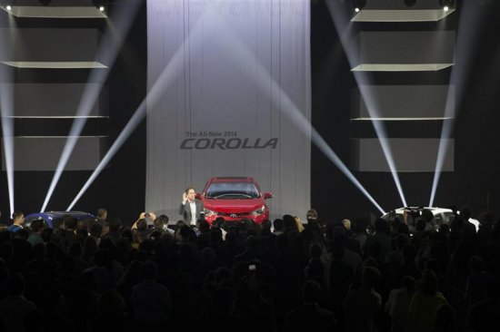 Toyota Corolla 2014 года