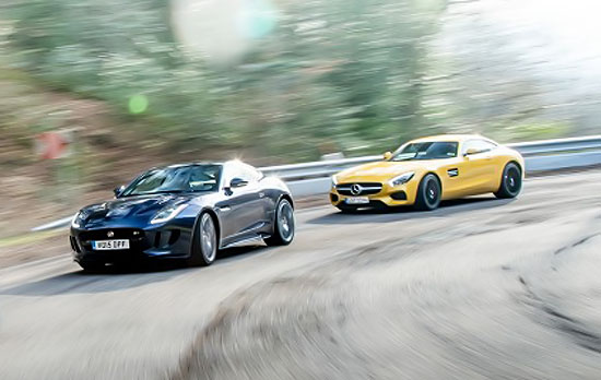 Jaguar F-Type R vs. Mercedes-AMG GT S