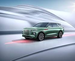Hongqi E-HS9: роскошь будущего на электрическом ходу